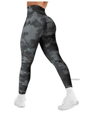 Seamless Scrunch High Waisted Workout Leggings Squat Proof Yoga Pants